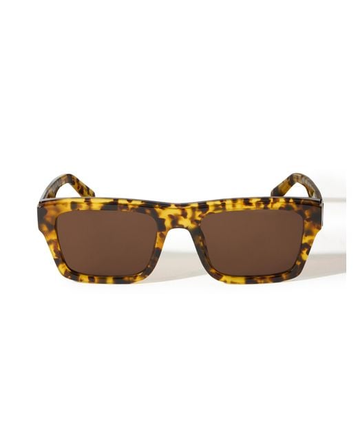 Off-White c/o Virgil Abloh Blue Flint Lens Sunglasses