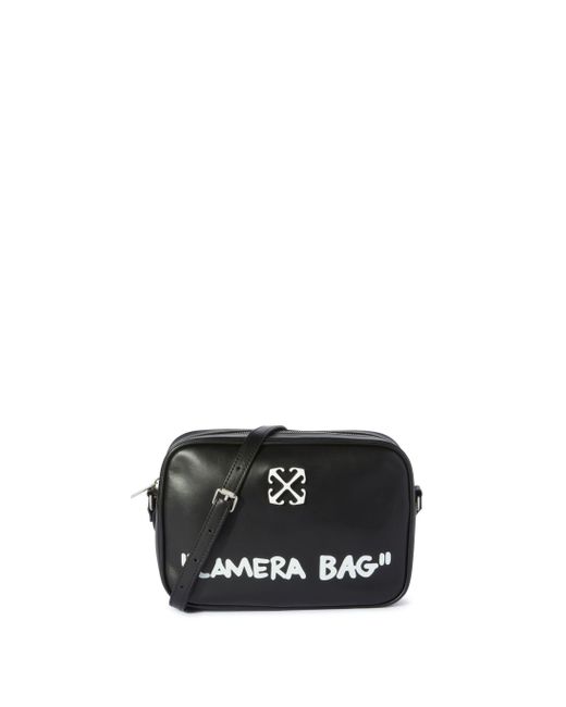 Off-White c/o Virgil Abloh Women's Black Jitney Quote Camera Bag