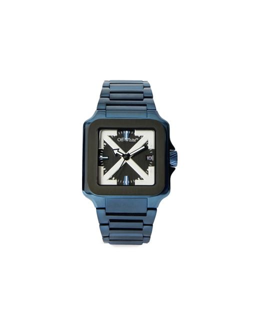 Off-White c/o Virgil Abloh Blue "Proto Layer" Watch for men