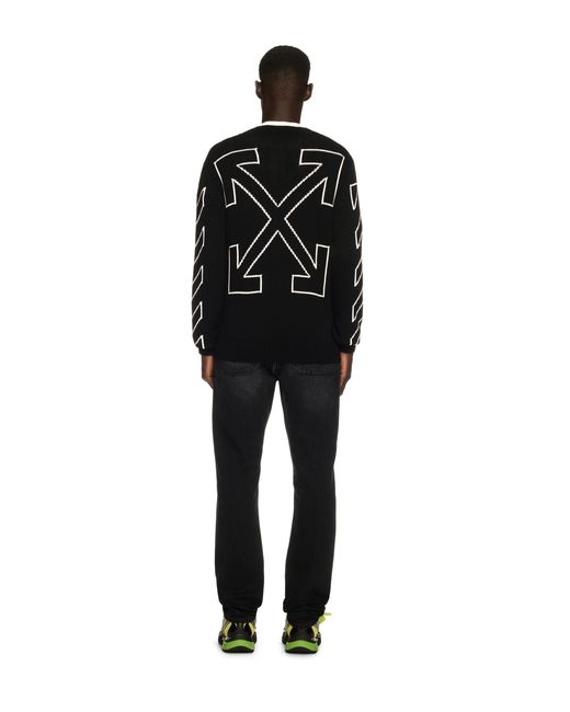 Off-White c/o Virgil Abloh Black Arrow Skinny Jeans for men