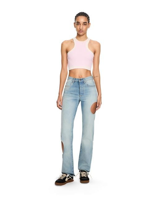 Off-White c/o Virgil Abloh Blue New Meteor Denim Pants
