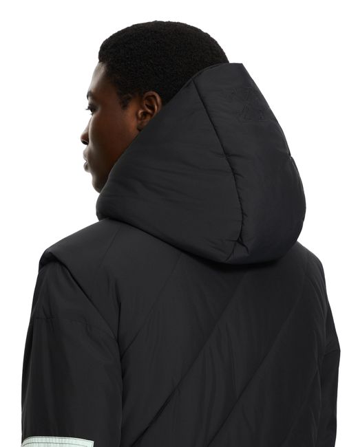 Off-White c/o Virgil Abloh Black Arrow Diagonal Puffer Vest for men