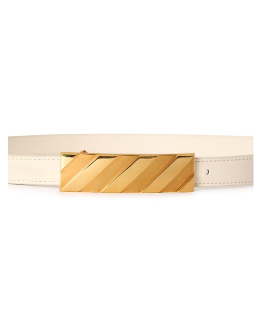 Off-White c/o Virgil Abloh Natural Diagonal Belt 25Mm