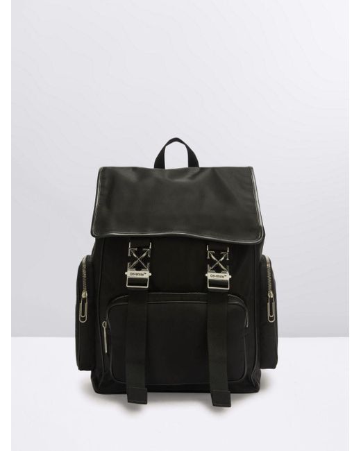 Off-White c/o Virgil Abloh Arrow Tuc Backpack 37 in Black for Men | Lyst UK