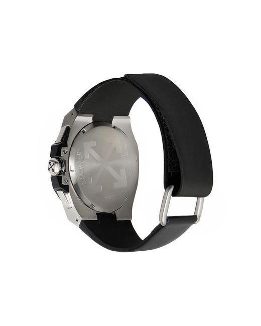 Off-White c/o Virgil Abloh Black "Frequency Chrono" Watch for men