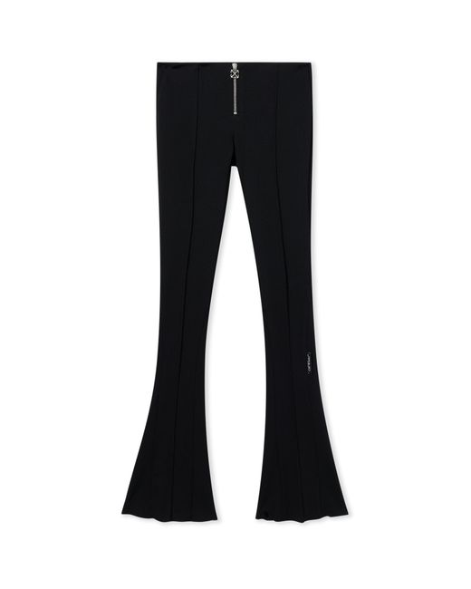 Off-White c/o Virgil Abloh Black Heavy Jersey Slim Pants