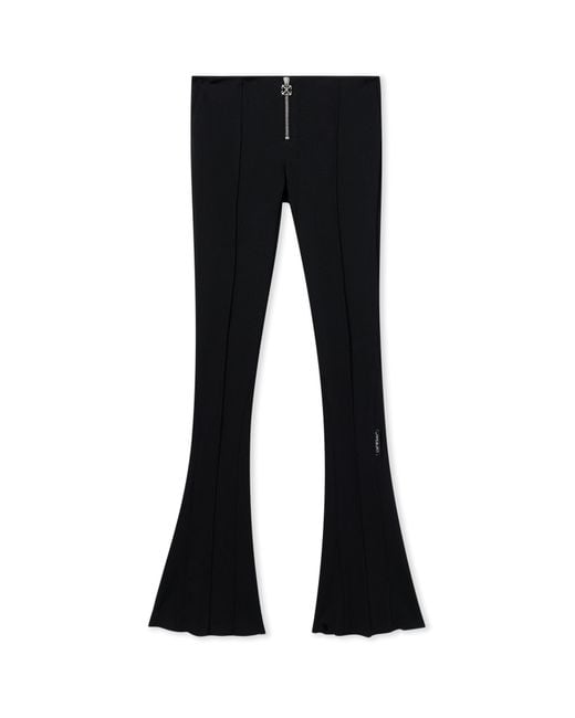 Off-White c/o Virgil Abloh Black Heavy Jersey Slim Pants