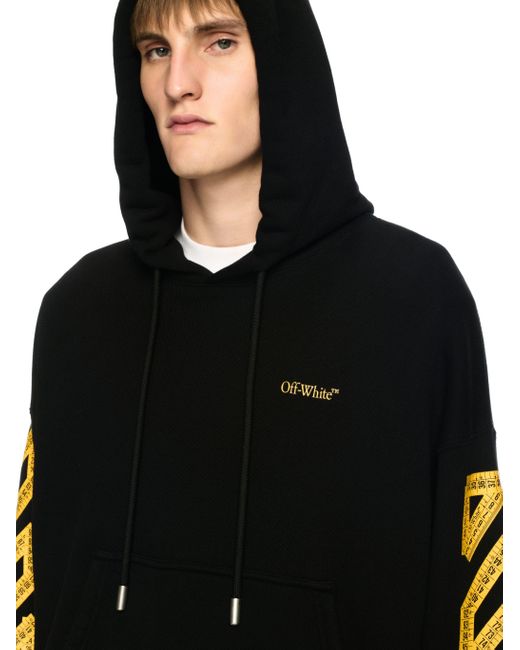 Off-White c/o Virgil Abloh Black Tape Arrow Skate Hoodie for men