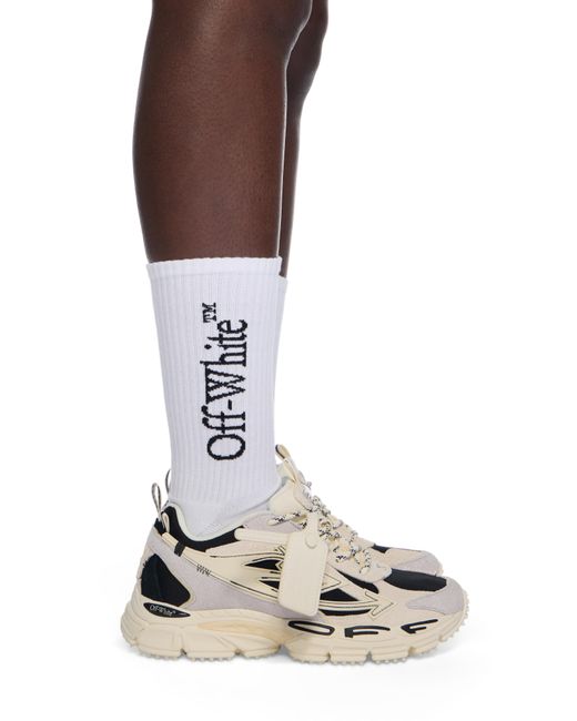 Off-White c/o Virgil Abloh White Be Right Back Suede Sneakers