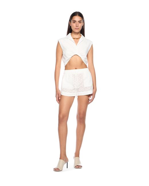 Off-White c/o Virgil Abloh White Off Stamp Shorts