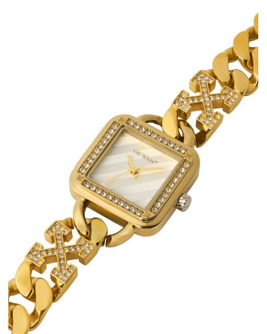 Off-White c/o Virgil Abloh Metallic "Street Bling" Watch