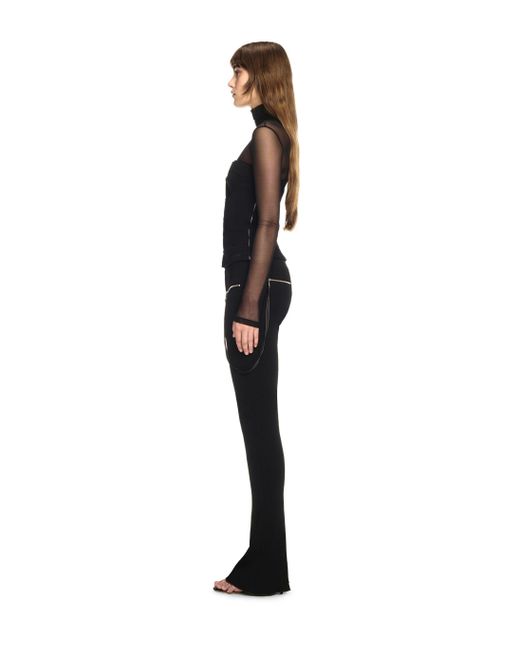 Off-White c/o Virgil Abloh Black Corset-Style Top