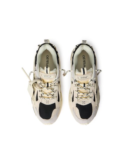 Off-White c/o Virgil Abloh White Be Right Back Suede Sneakers