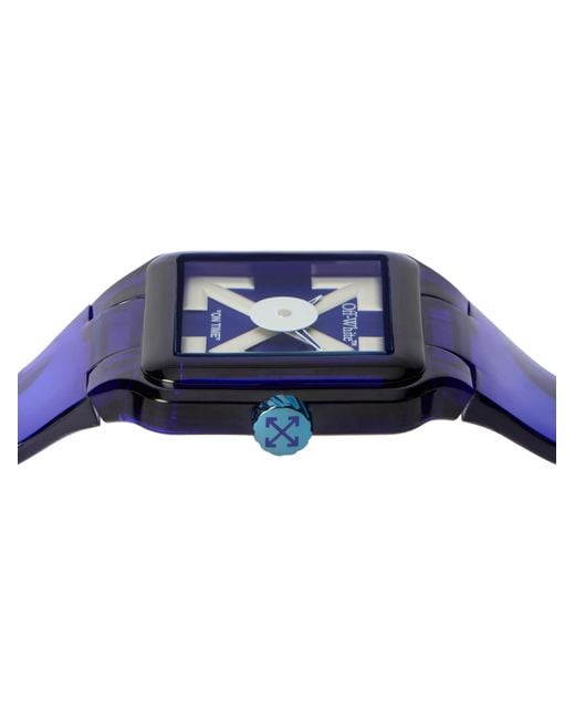 Off-White c/o Virgil Abloh Blue "Proto 01" Watch for men