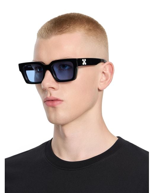 Off-White c/o Virgil Abloh Blue Virgil L Light Lens Sunglasses