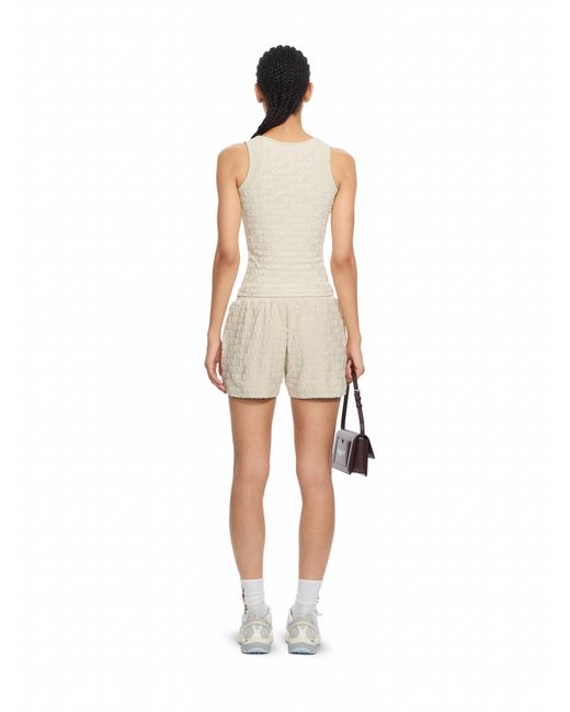 Off-White c/o Virgil Abloh White Terry Off Tank Top