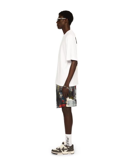 Off-White c/o Virgil Abloh White Thinkman Arrow Skate Logo Tee for men
