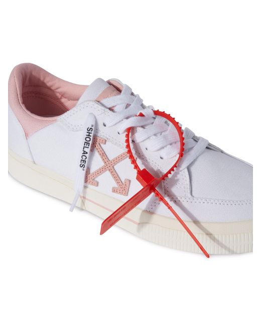 New Low Vulcanized Canvas di Off-White c/o Virgil Abloh in Pink