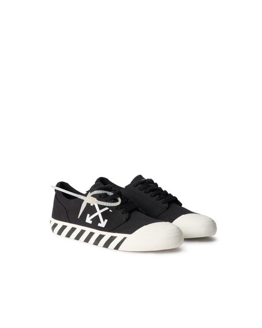 Off-White c/o Virgil Abloh White Vulcanized Undercut Sneakers