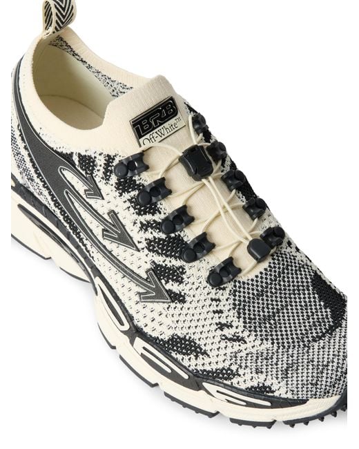 Off-White c/o Virgil Abloh White Be Right Back Knit Sneakers