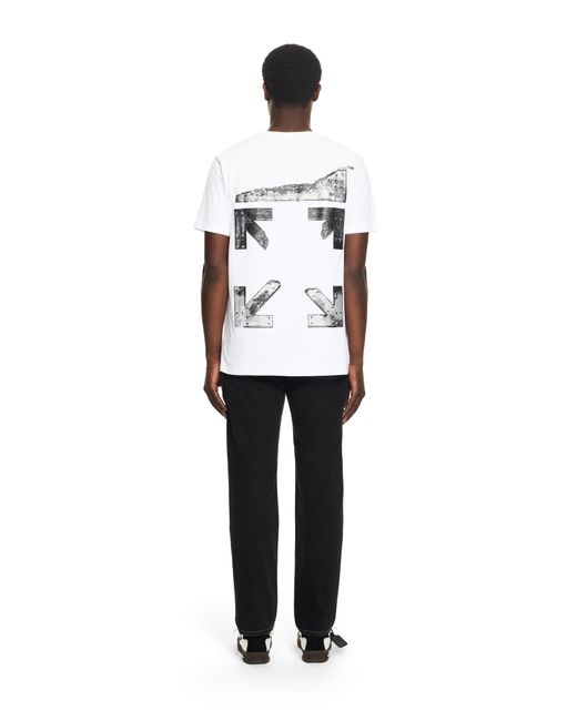 Off-White c/o Virgil Abloh White Metal Arrow Slim T-Shirt for men