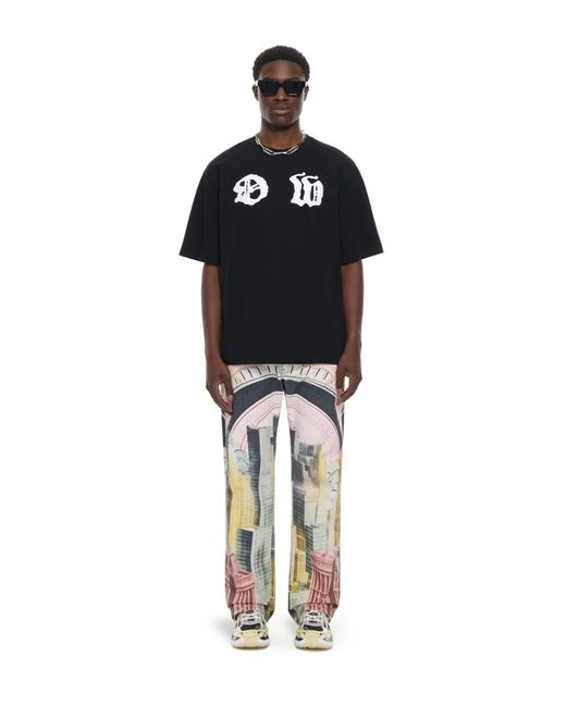 Off-White c/o Virgil Abloh Black Palace Arrow Skate T-Shirt for men