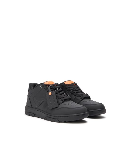 Off-White c/o Virgil Abloh Black Out Of Office Molded Sneakers for men
