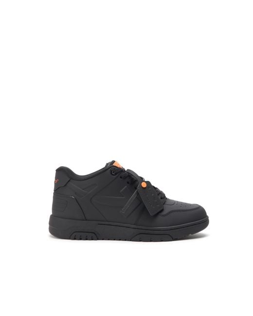 Off-White c/o Virgil Abloh Black Out Of Office Molded Sneakers for men