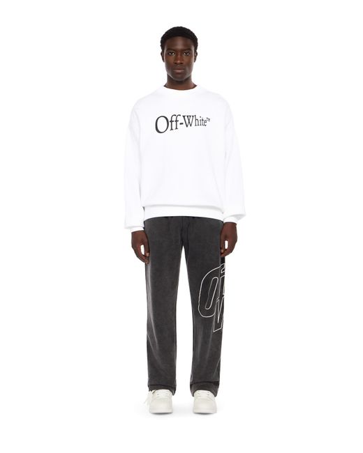 Off-White c/o Virgil Abloh White Run Arrow Skate Crewneck Sweatshirt for men