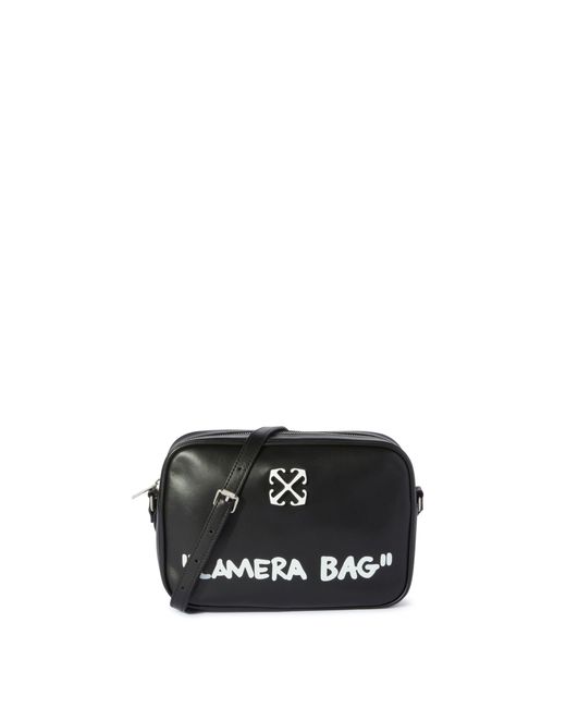 Off-White c/o Virgil Abloh Black Jitney Quote Camera Bag