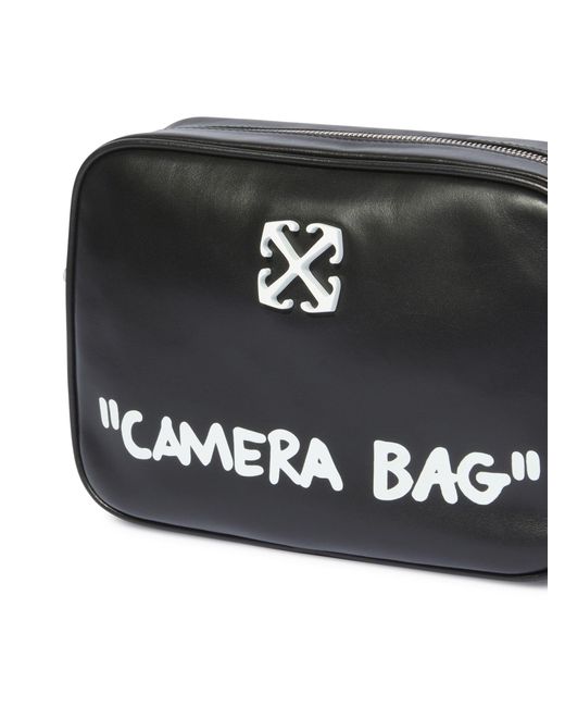 Off-White c/o Virgil Abloh Black Jitney Quote Camera Bag