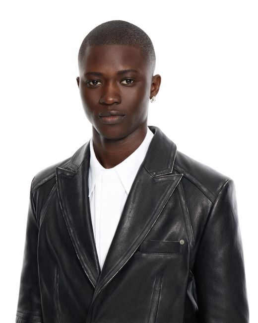 Off-White c/o Virgil Abloh Black Bookish Buffalo Single-Breasted Jacket for men
