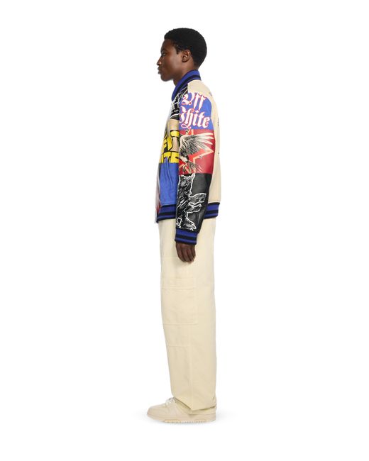 Off-White c/o Virgil Abloh White Bookish Cargo Pants for men