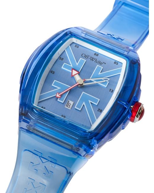 Off-White c/o Virgil Abloh Blue "Beat" Watch for men