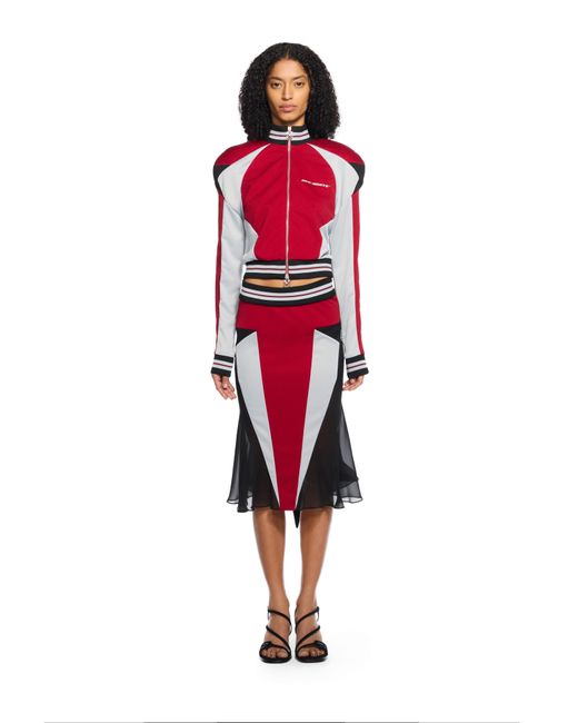 Off-White c/o Virgil Abloh Red Track Star Jacket