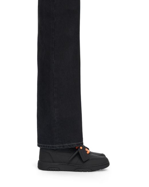 Off-White c/o Virgil Abloh Black Out Of Office Molded Sneakers for men