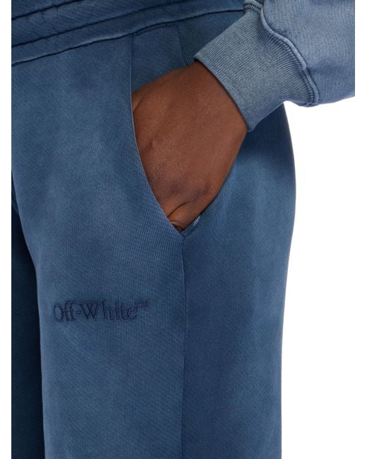Off-White c/o Virgil Abloh Blue Laundry Regular Sweatpants