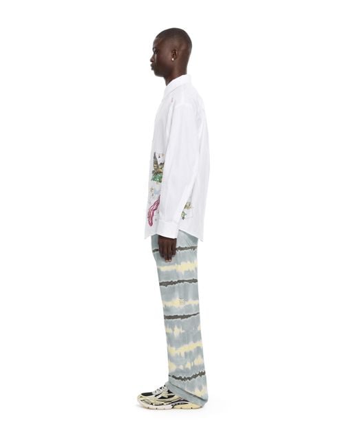 Off-White c/o Virgil Abloh White Dream Arrow Poplin Overshirt for men