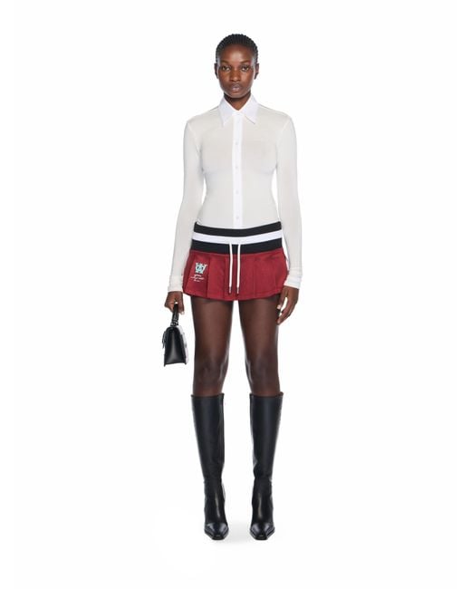 Off-White c/o Virgil Abloh White Second Skin Long Sleeve Shirt