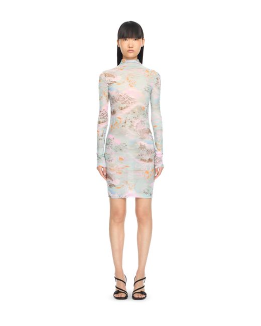 Off-White c/o Virgil Abloh White Light Jersey Storytel Dress