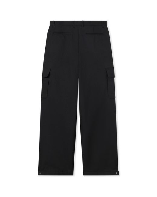 Off-White c/o Virgil Abloh Black Corp Drill Slim Pants for men