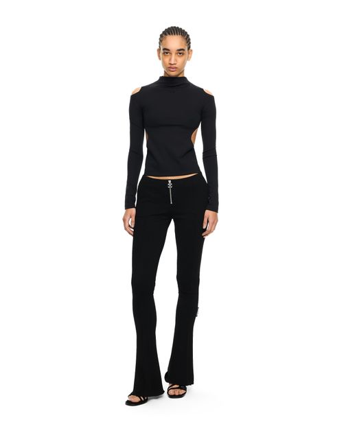 Off-White c/o Virgil Abloh Black Heavy Jersey Slim Pants
