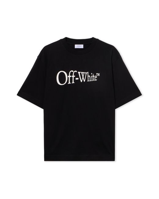 Off-White c/o Virgil Abloh Black Run Arrow Skate Logo T-Shirt for men