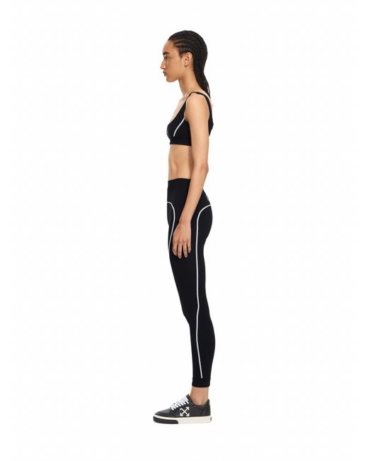 Off-White c/o Virgil Abloh Black Off Stamp Seamless Bra