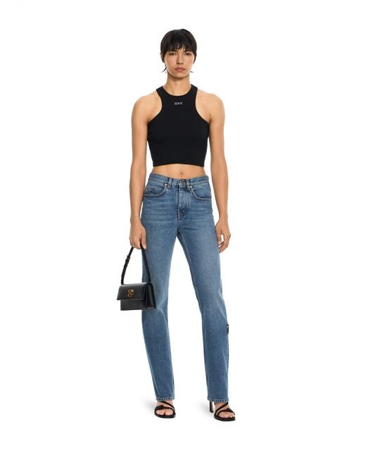 Off-White c/o Virgil Abloh Blue Venus Denim Pants