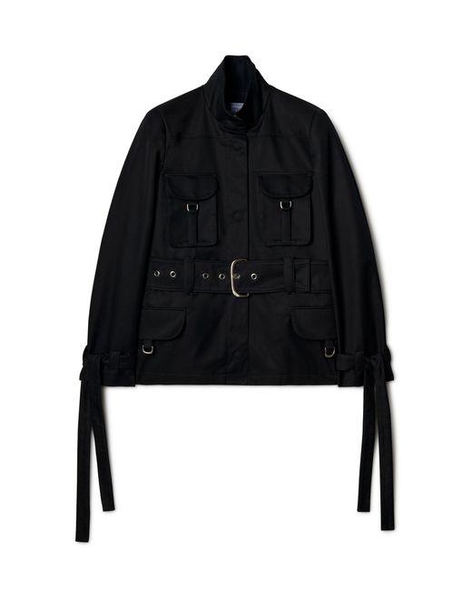Off-White c/o Virgil Abloh Black Co Cargo Belt Field Jacket