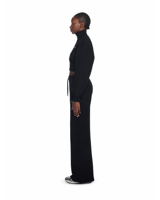 Off-White c/o Virgil Abloh Black Bookish Flowers Regular Sweatpants