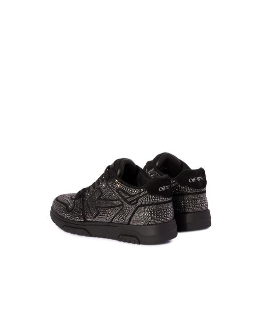 Off-White c/o Virgil Abloh Black Full Strass Out Of Office for men