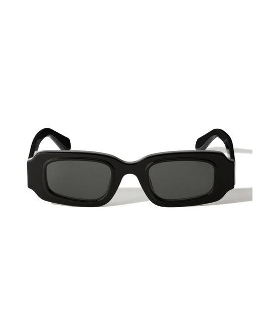 Off-White c/o Virgil Abloh Black Olympia Smoke Lens Sunglasses