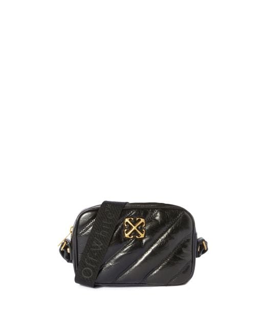 Off-White c/o Virgil Abloh Black Quilted Camera Bag